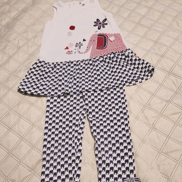 Little miss Summer Suit Gently Worn size 4 - Picture 1 of 1